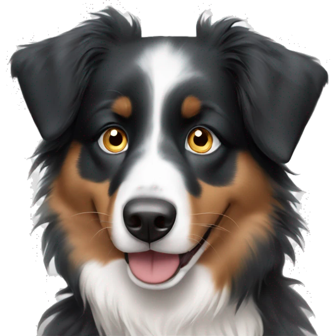 australian shepherd blue eyes emoji