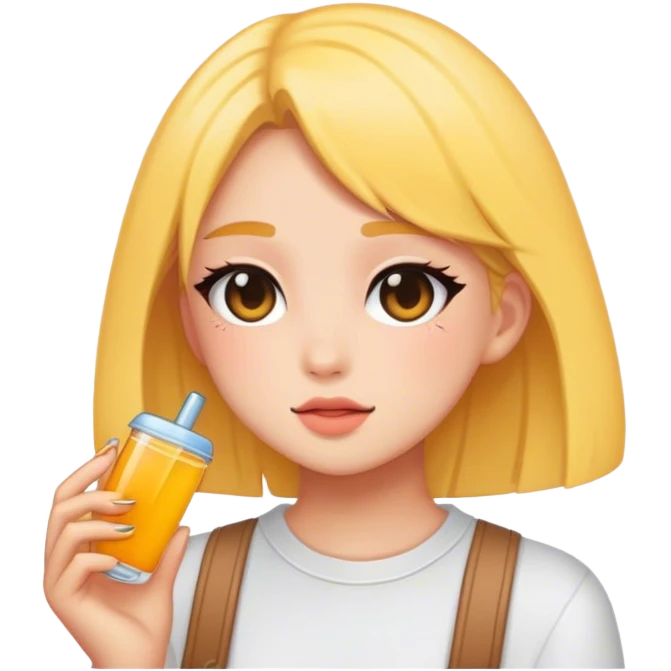 Aesthetic girl vibes emoji