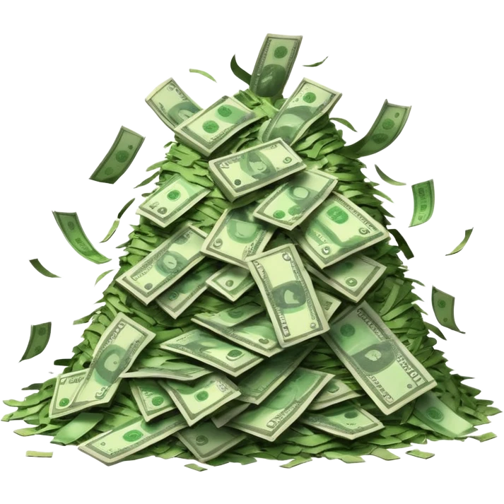 Shreading money emoji