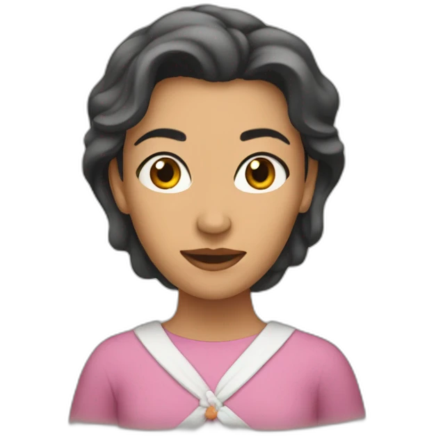mujer trigueña emoji