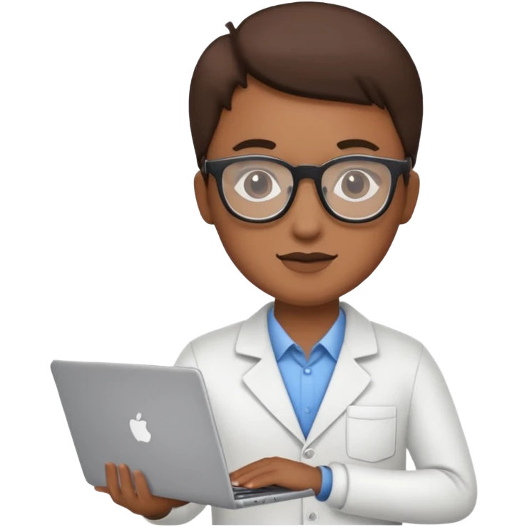 technologist with laptop emoji