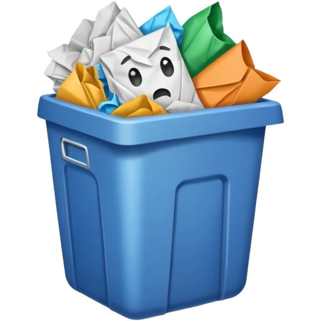 office trash tiny emoji