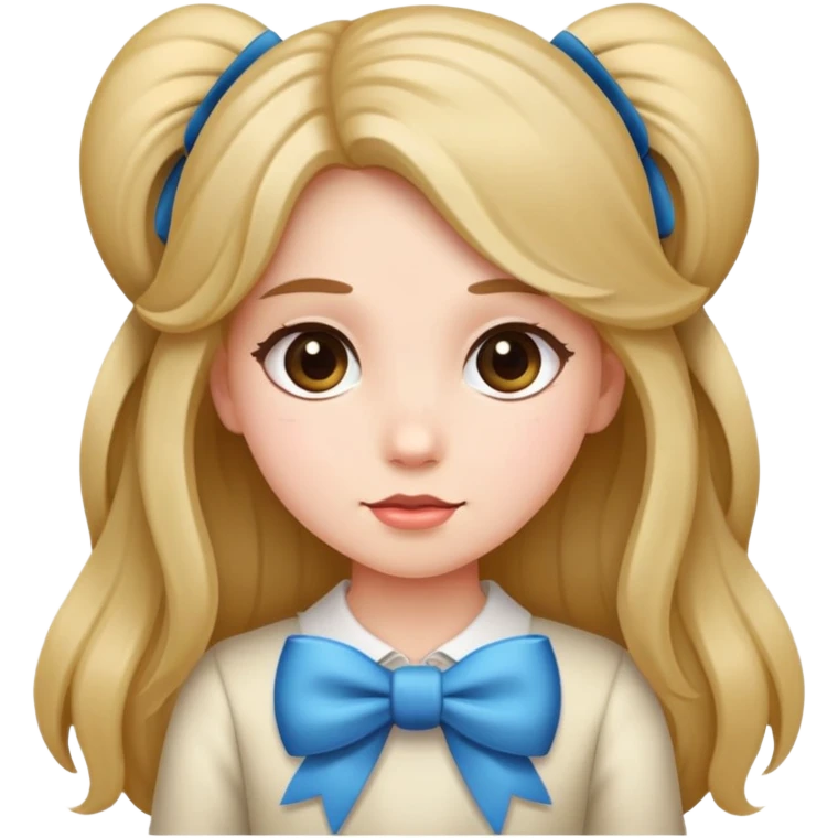 Girly girl emoji