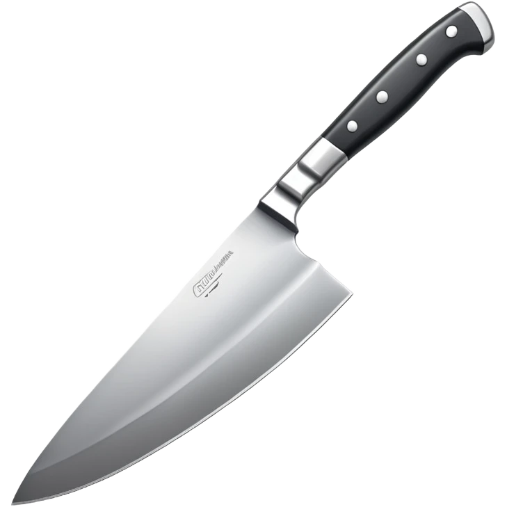 chef knife with shiny blade emoji