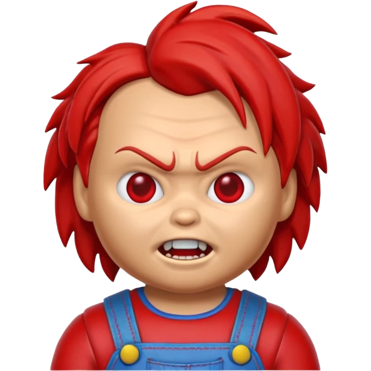 Un emojin de chuky emoji