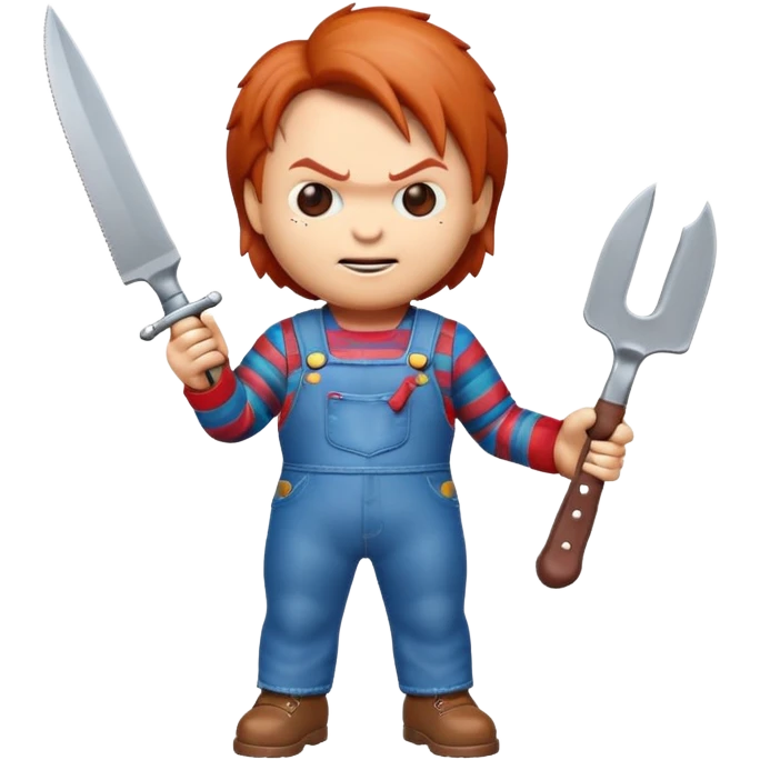 Un emojin de chuky emoji