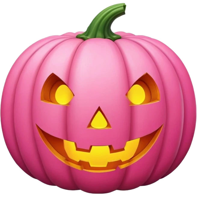 pink pumpkin emoji