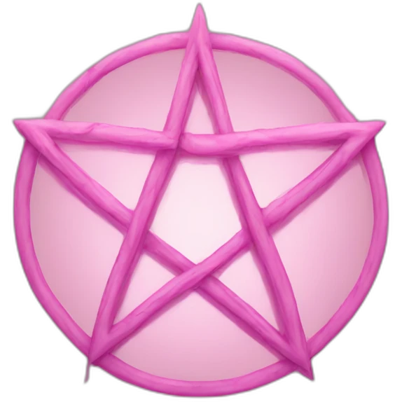Pentagram heart emoji