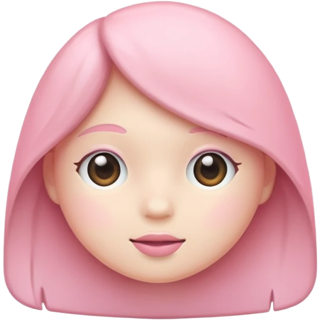 Pink emoji