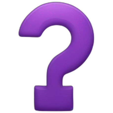 purple check mark emoji