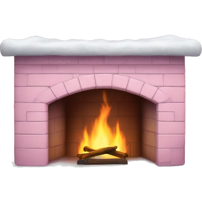 Winter Pink FirePlace emoji