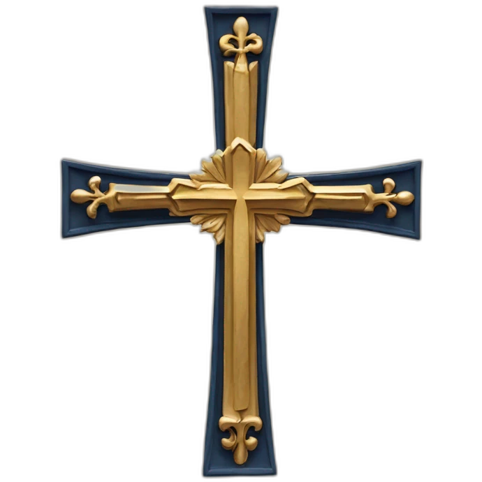 Croix catholique magnifique  emoji
