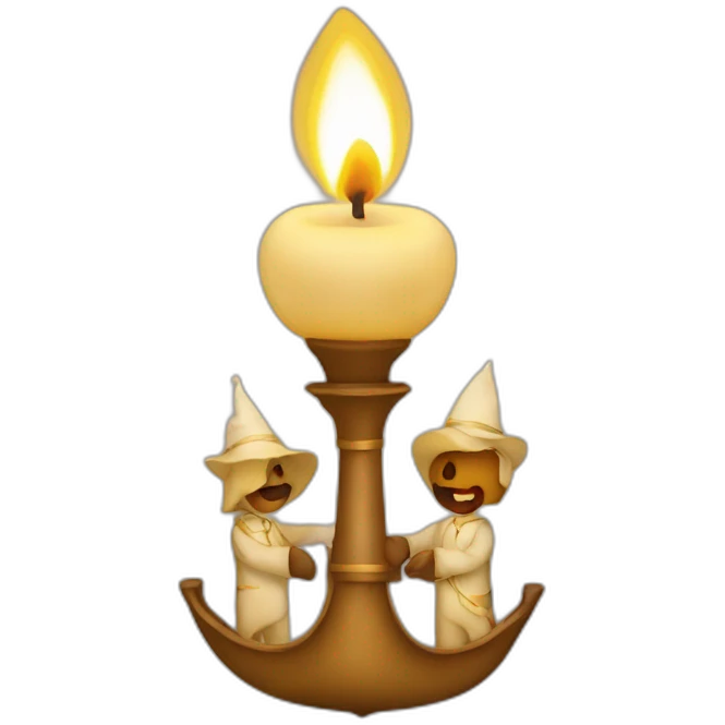 navio com duas velas emoji