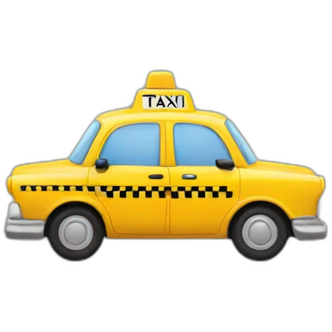 taxi emoji