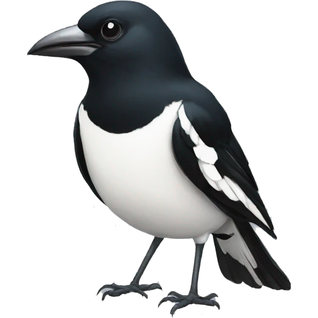 Magpie emoji
