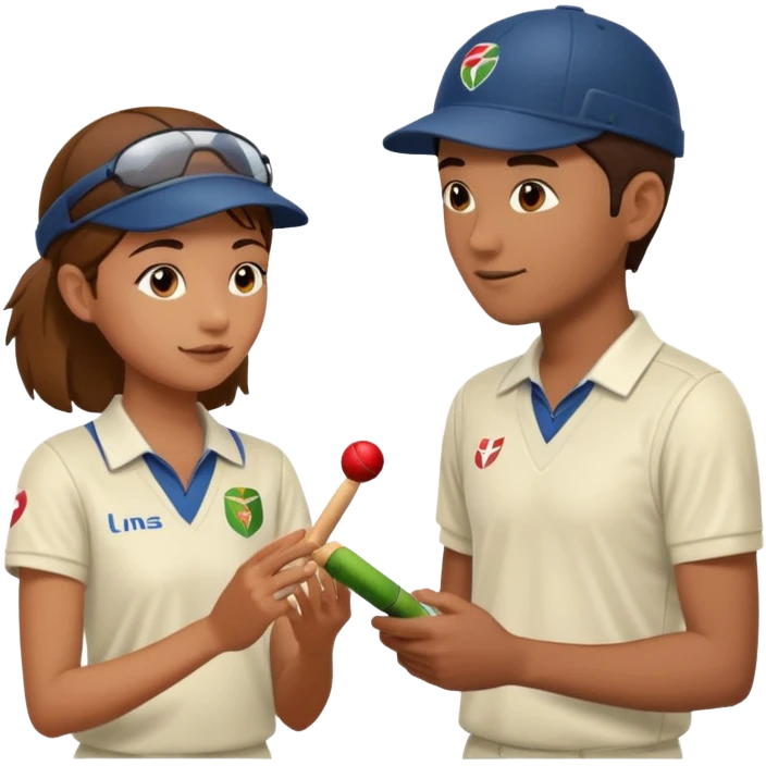Mujhko ek app Banakar cricket ka jisse sath mein baithkar Khel sake usko aur samne wale se baat bhi kar saken Aisa option do ek aur ka emoji