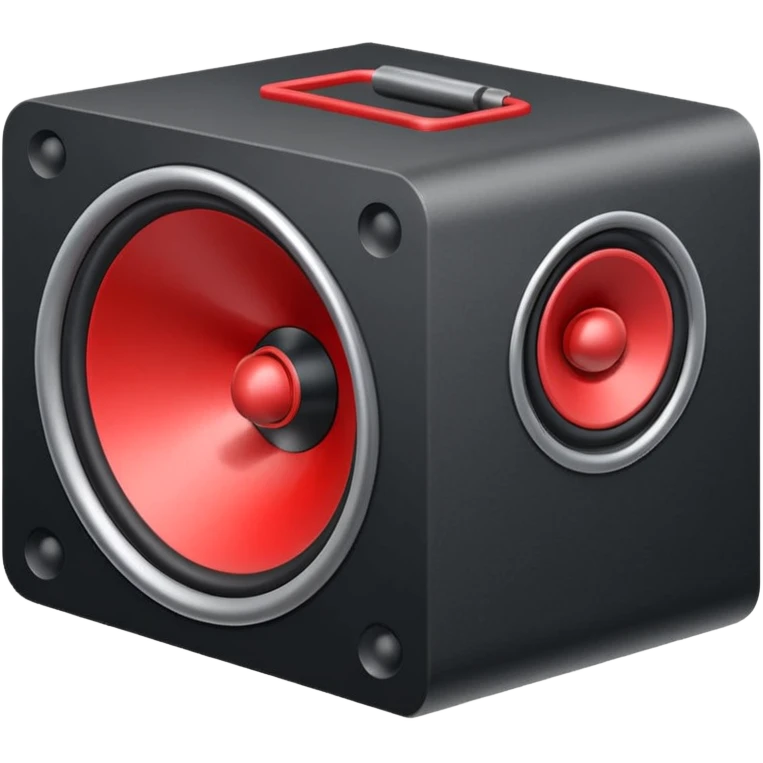 mac os icon audio speaker forbidden mute isometric red mark emoji