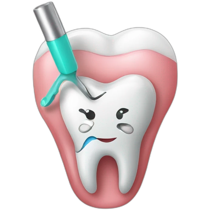 Dentist root canal emoji