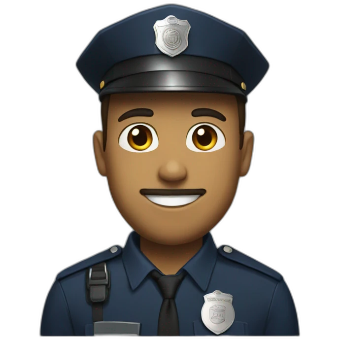Police and father emoji