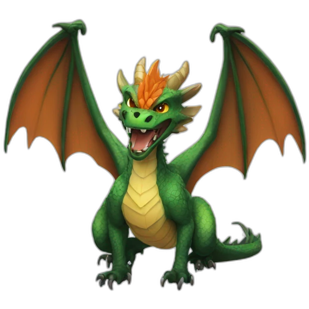 Dracofeu emoji