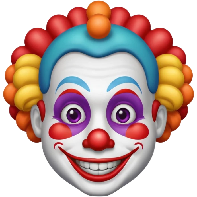 A clown emoji emoji