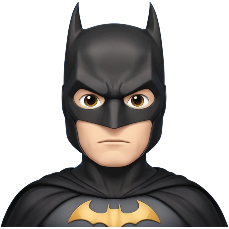 Bat man emoji