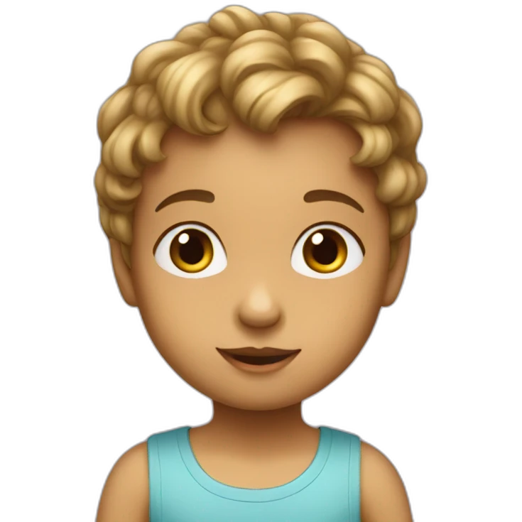 trois enfant emoji