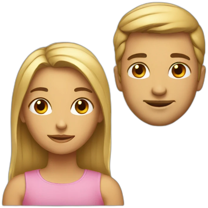 Man girl emoji