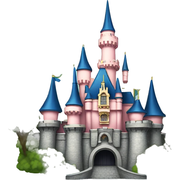  Disneyland castle emoji