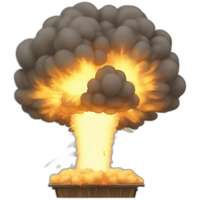 Explosion ojisan emoji