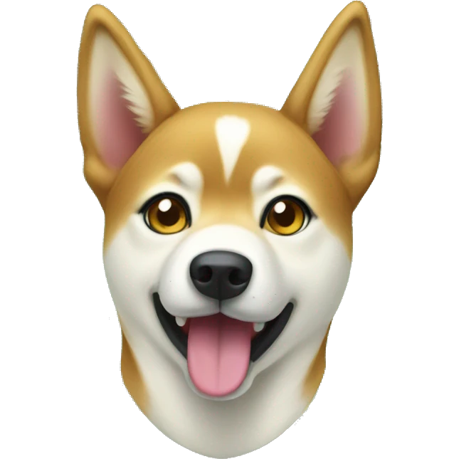 Japanese Sheba Inu Christmas  emoji