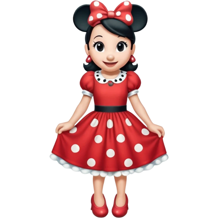 Minnie mouse emoji