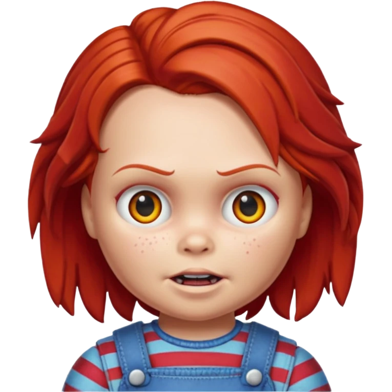 Un emojin de chuky emoji