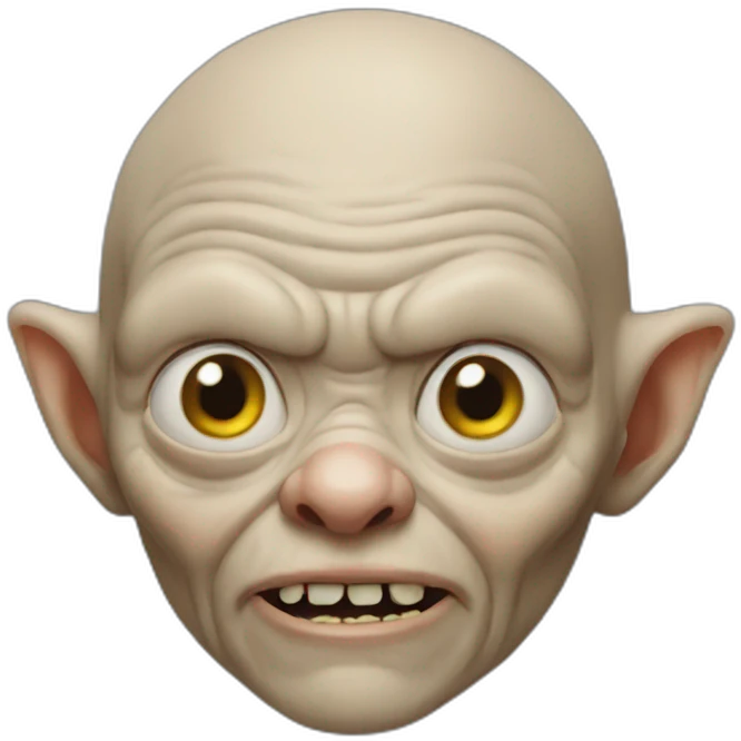 Golum emoji