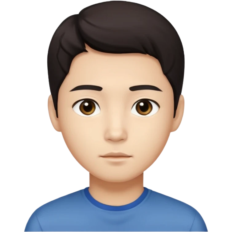 Create a handsome korean boy emoji