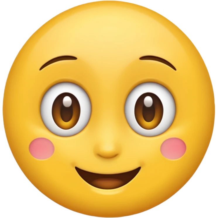 Make a imogi that shows that it really like something, but there are no hearts or stars in it's eyes. emoji