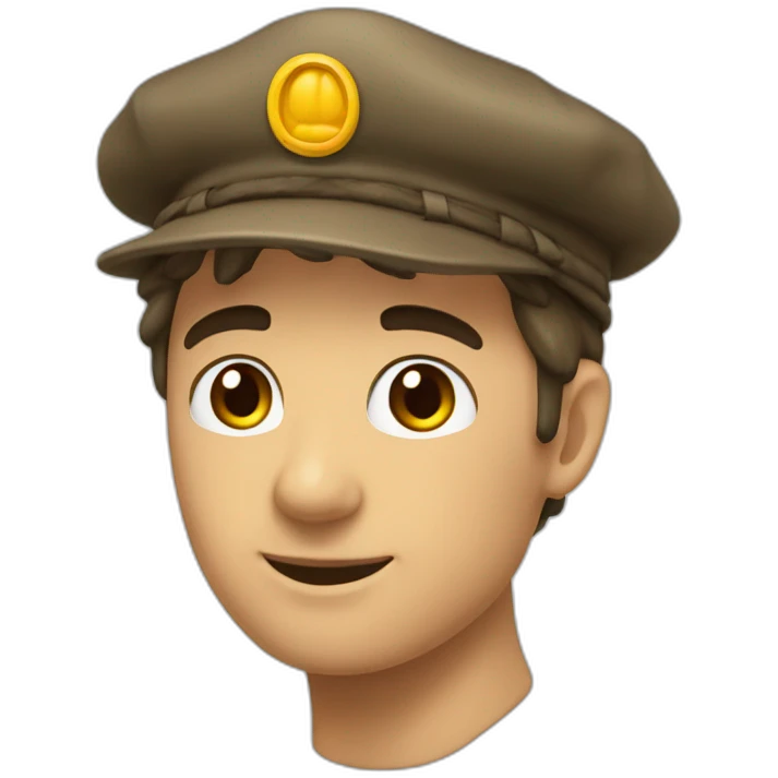 Gorra con cuerno emoji