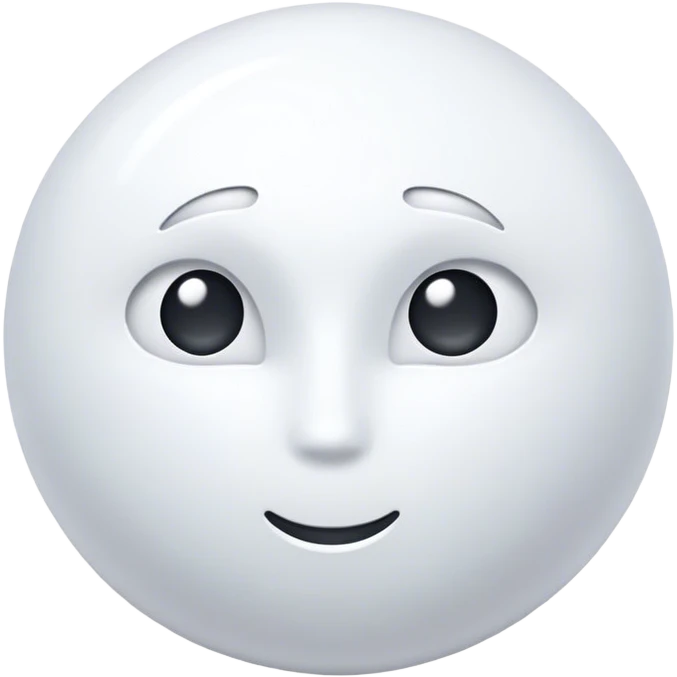 White emoji