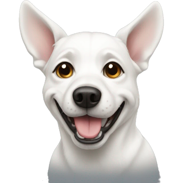 White dog emoji