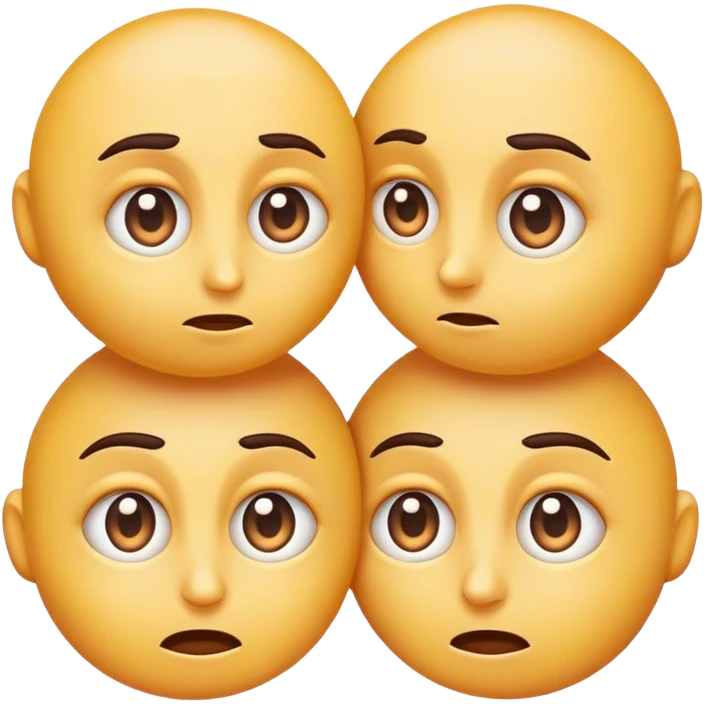 emoji eyes looking up then down emoji