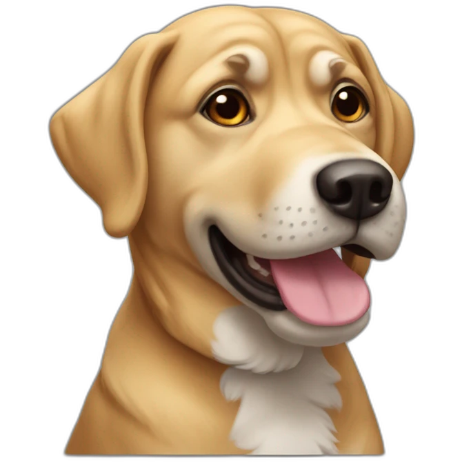 Chien qui fait caca emoji