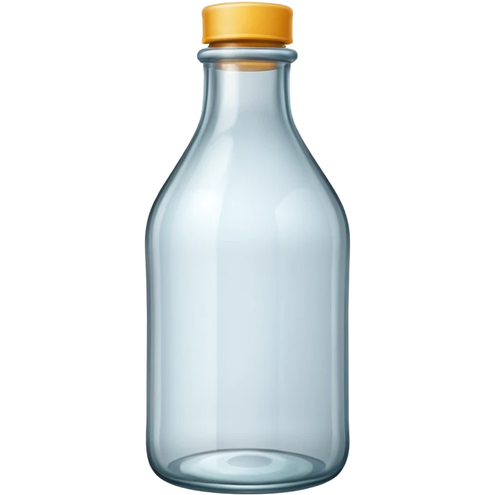 Glass bottle emoji