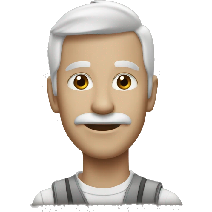 Чёрно-белая овчарка emoji