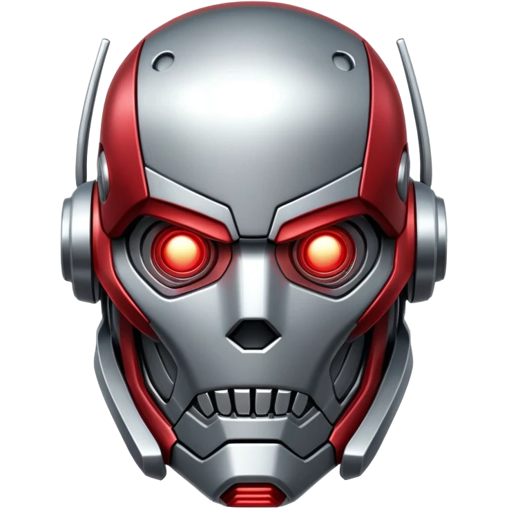 Ultron robot villain emoji