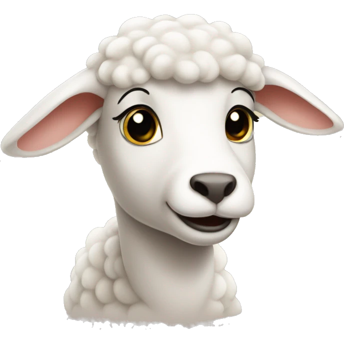Mary had little lamb  emoji