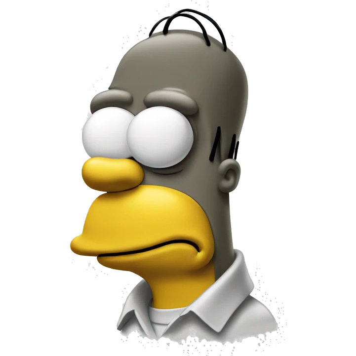 Homer simpson emoji