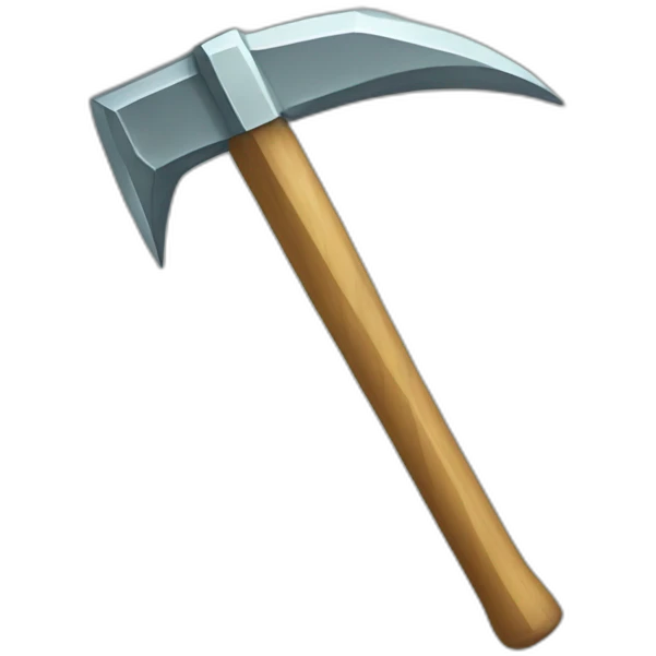 Diamond-pickaxe emoji