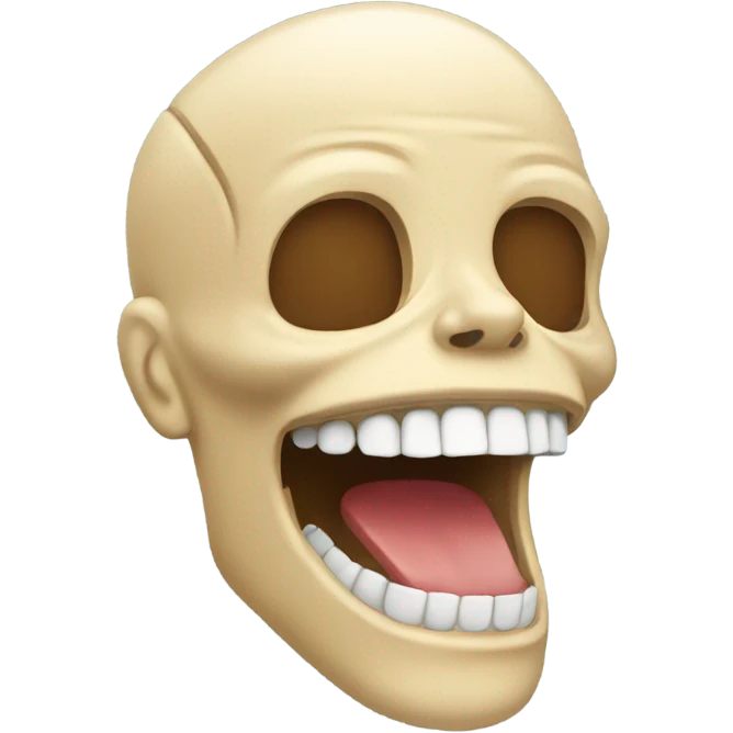 Jaw emoji
