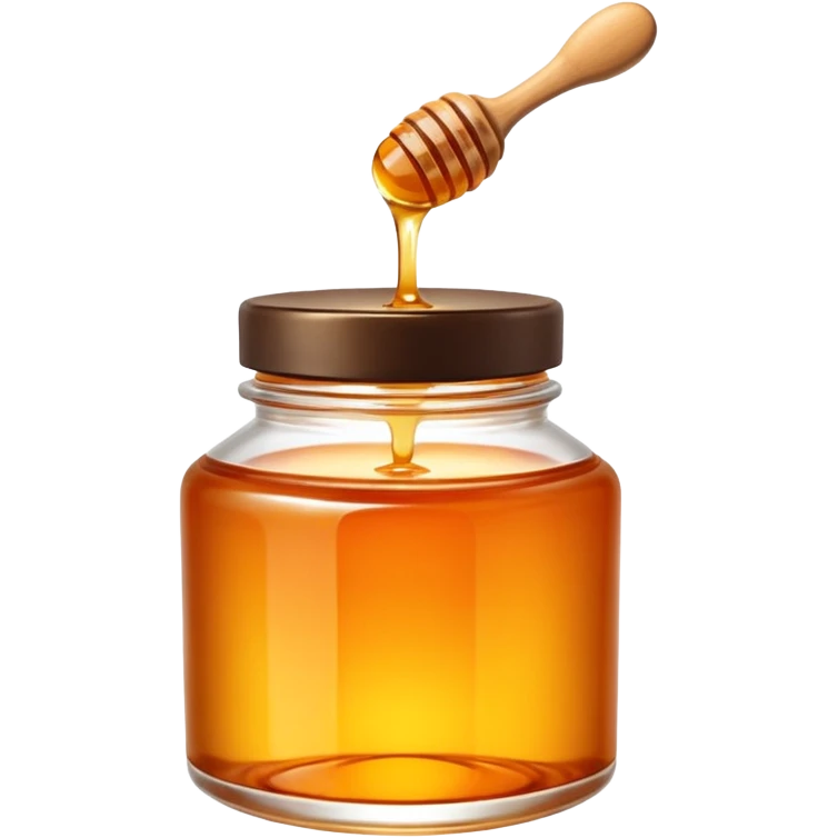 a skincare with orange honey inside emoji