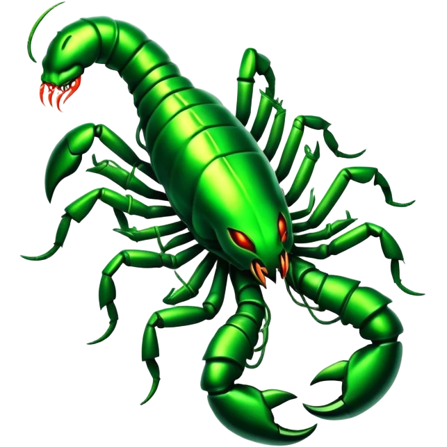 Electric scorpion oozing venom  emoji